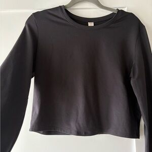 ALO Yoga Alosoft crop finesse Long Sleeve Top